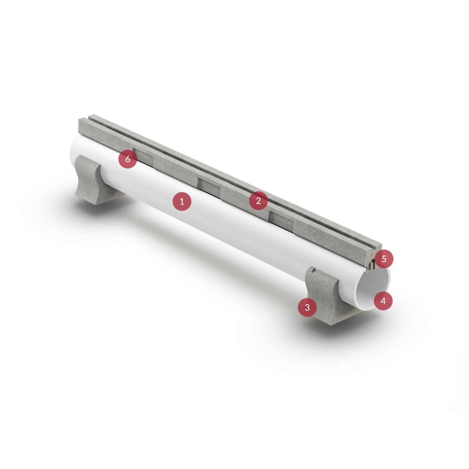 Under Surface Cutting Board - Right or Left - Slots and Drain Holes -  American Stonecast Products, Inc.