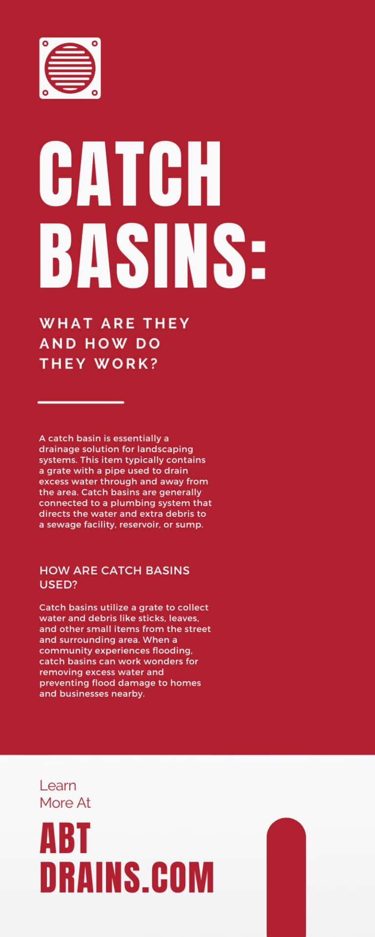 Catch Basins What Are They and How Do They Work? Drainage Catch